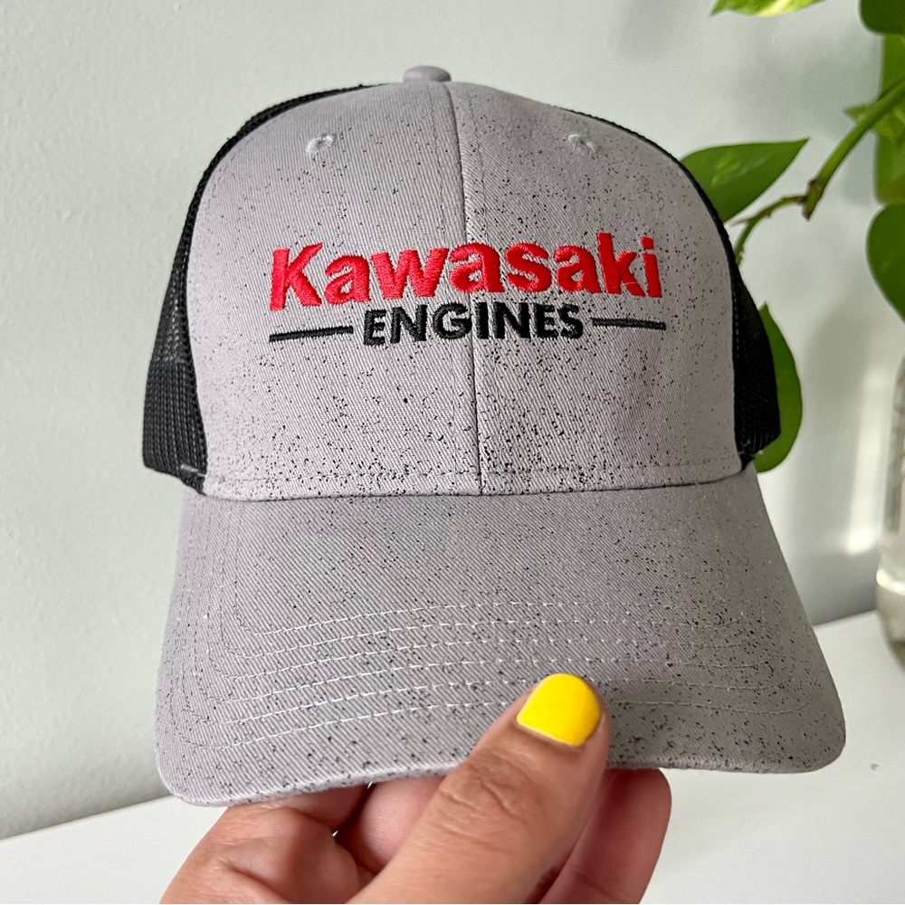 NWOT Kawasaki Engines Adjustable Hat • Embroidered Kawasaki Adjustable Cap